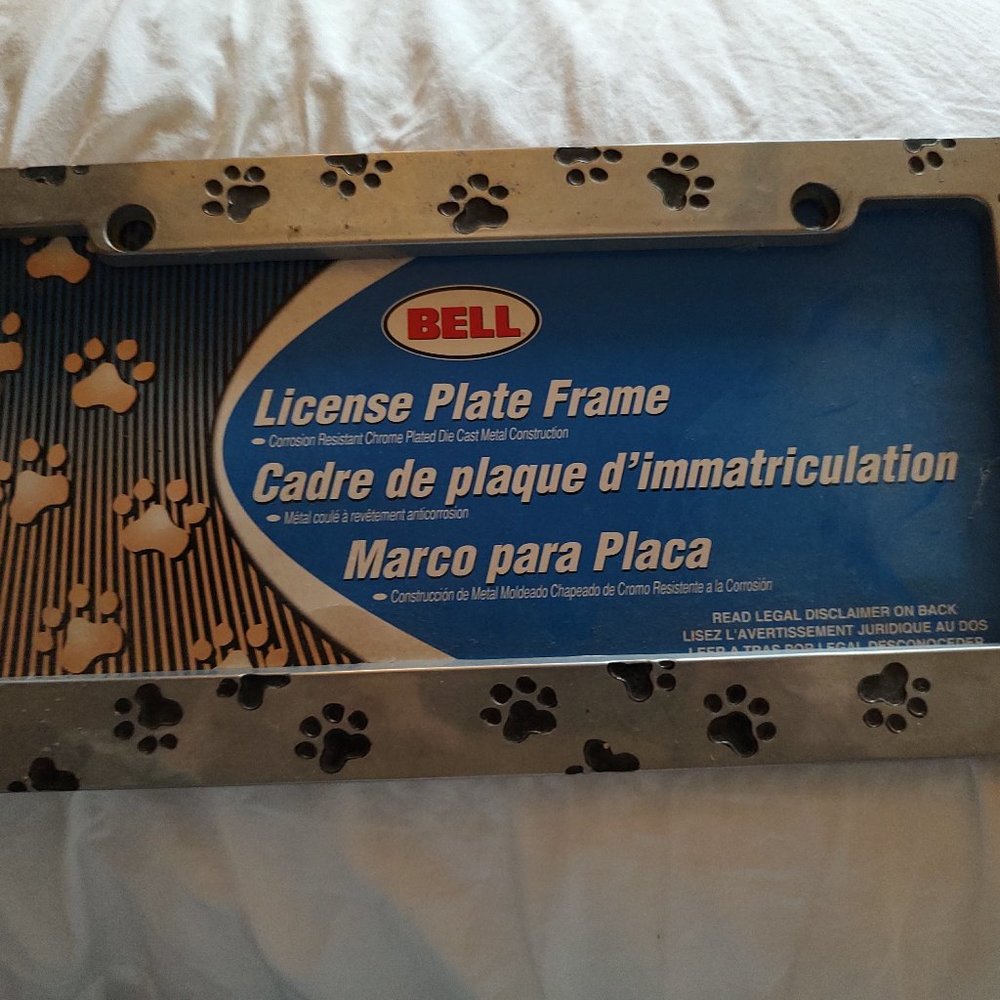 Bell license plate frame